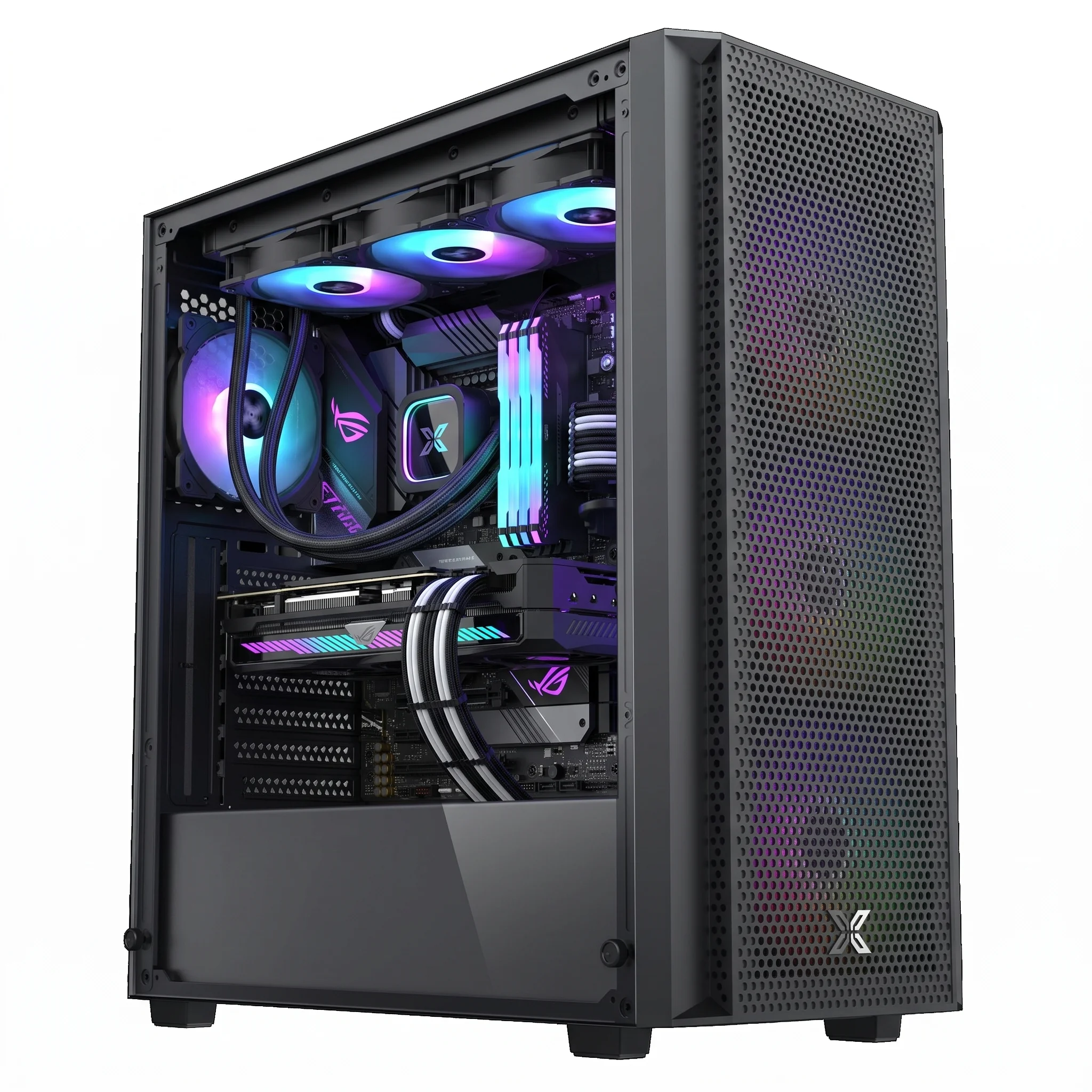 Gaming PC Delta Force (i5 14400F | Ram 16Gb | GTX 1660S 6Gb | M.2 512GB | B760M-T | 750W)