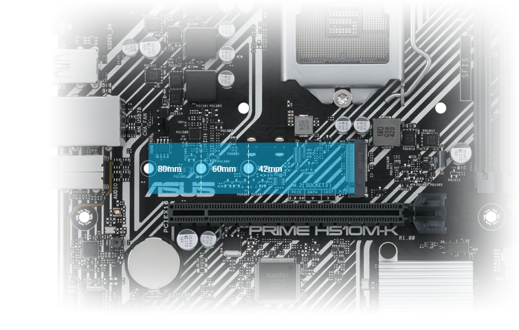 Mainboard ASUS Prime H510M-K (Intel H510 | Socket 1200 | m-ATX | DDR4)