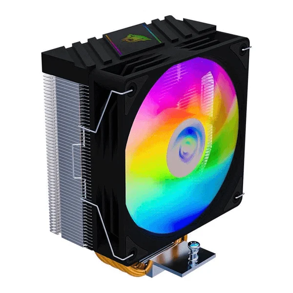 Tản nhiệt khí Leopard K400 Black - RGB, Đen